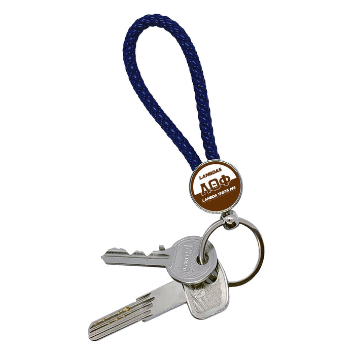 Lambda Theta Phi Key Chain Round