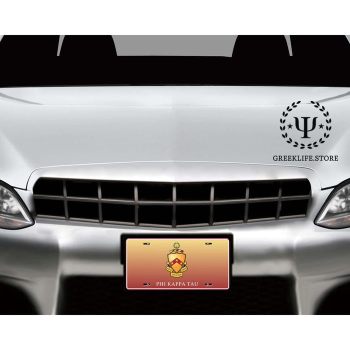 Phi Kappa Tau Decorative License Plate - greeklife.store