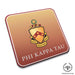 Phi Kappa Tau Beverage Coasters Square (Set of 4) - greeklife.store
