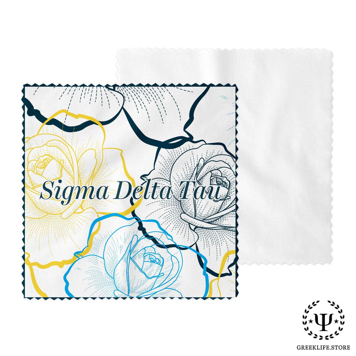 Sigma Delta Tau Eyeglass Cleaner & Microfiber Cleaning Cloth - greeklife.store