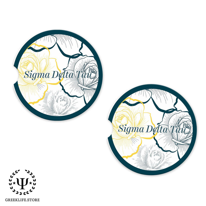 Sigma Delta Tau Car Cup Holder Coaster (Set of 2) - greeklife.store