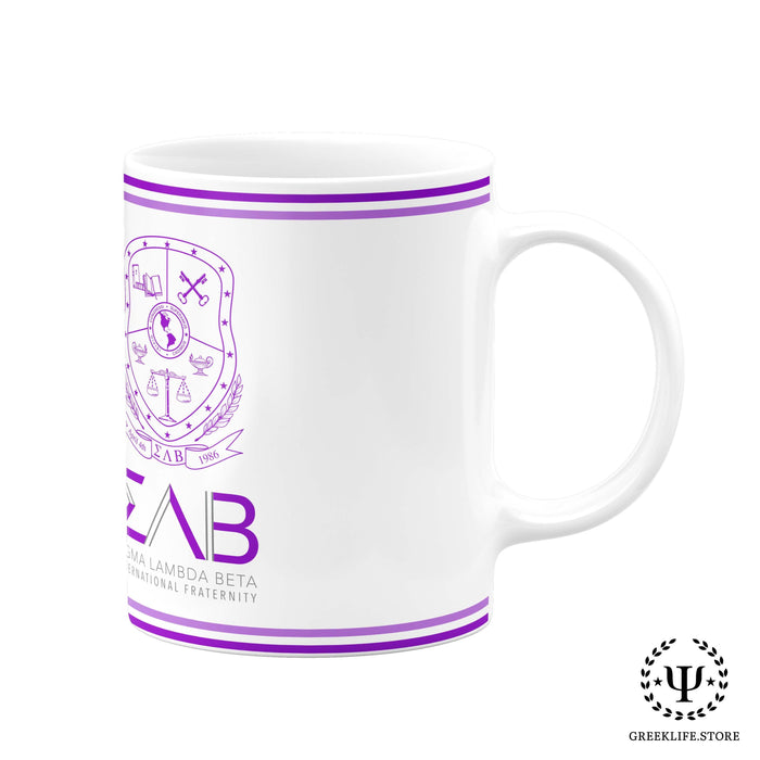 Sigma Lambda Beta Coffee Mug 11 OZ - greeklife.store