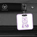 Sigma Lambda Beta Luggage Bag Tag (square) - greeklife.store