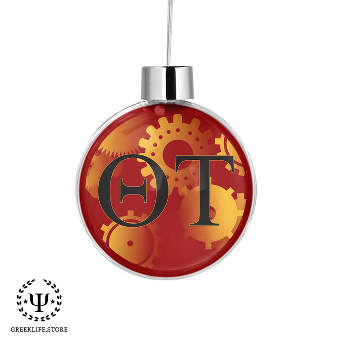 Theta Tau Christmas Ornament - Ball