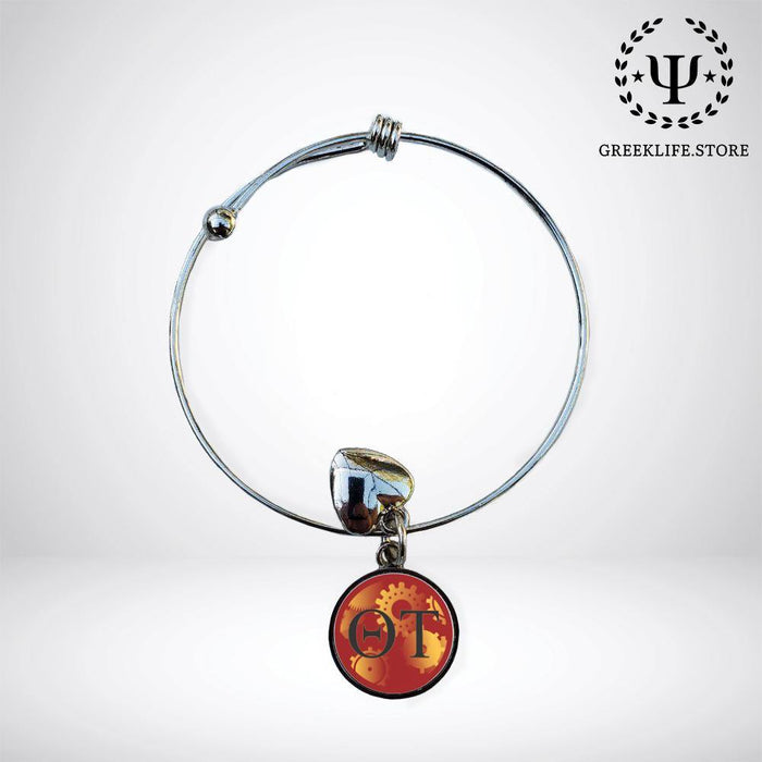 Theta Tau Round Adjustable Bracelet - greeklife.store