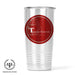 Triangle Fraternity Stainless Steel Tumbler - 20oz - Ringed Base - greeklife.store