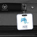 Alpha Omega Epsilon Luggage Bag Tag (square) - greeklife.store