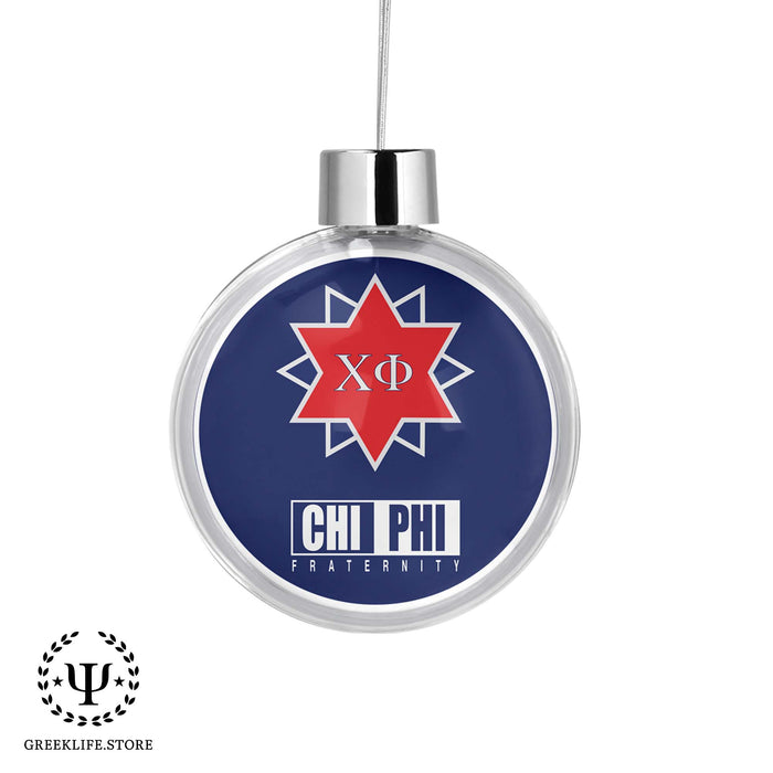 Chi Phi Christmas Ornament - Ball