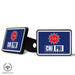 Chi Phi Trailer Hitch Cover - greeklife.store