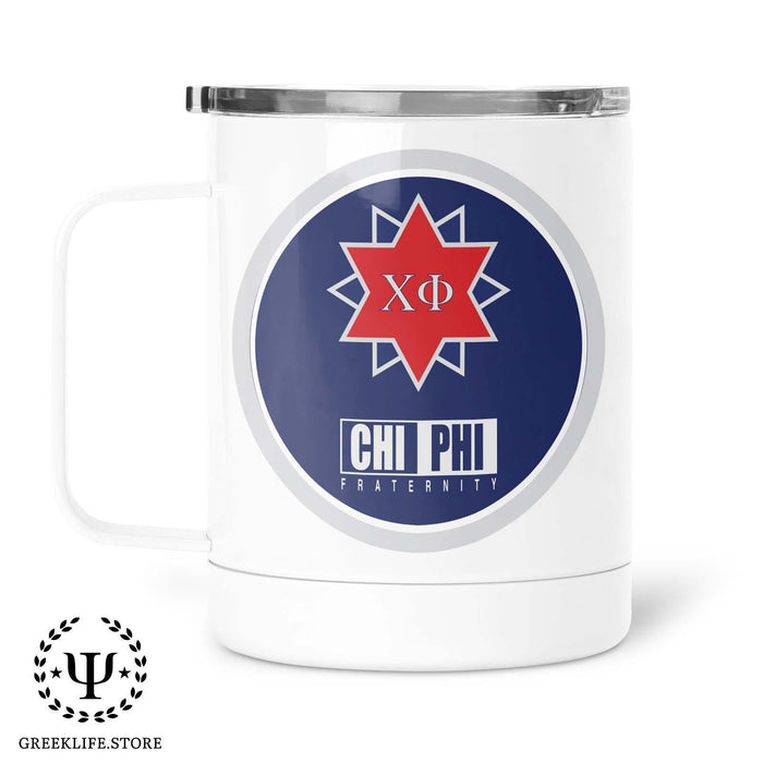 Chi Phi Stainless Steel Travel Mug 13 OZ - greeklife.store