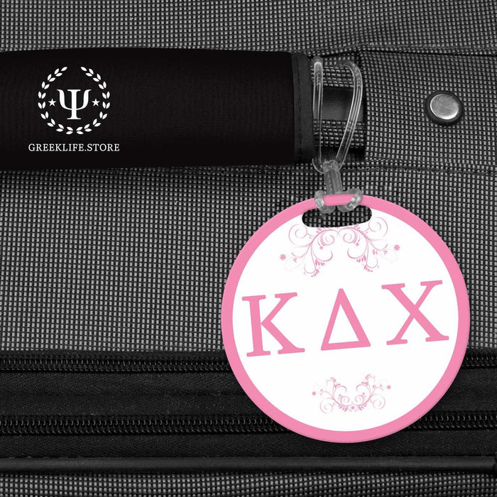 Kappa Delta Chi Luggage Bag Tag (round) - greeklife.store