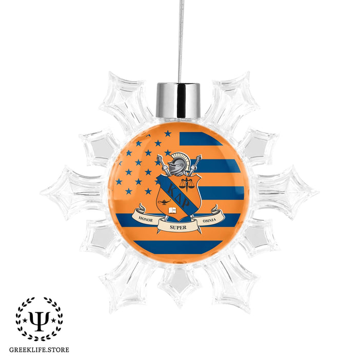 Kappa Delta Rho Christmas Ornament - Snowflake - greeklife.store