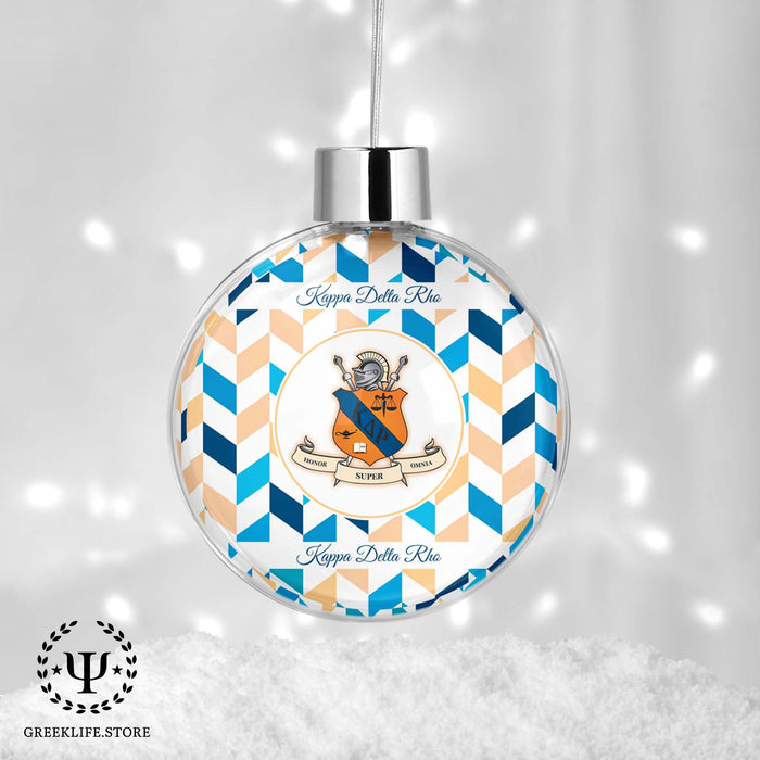 Kappa Delta Rho Christmas Ornament - Ball