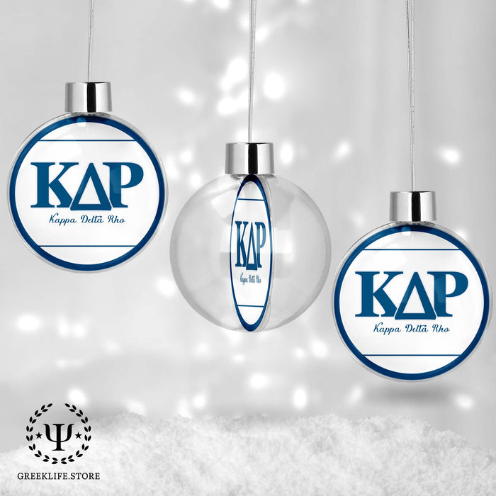 Kappa Delta Rho Christmas Ornament - Ball