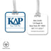 Kappa Delta Rho Luggage Bag Tag (square) - greeklife.store