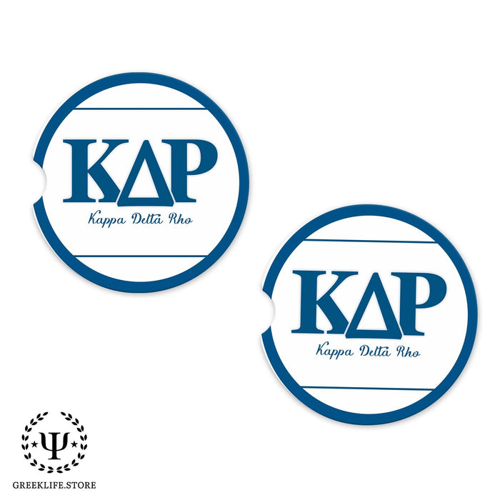 Kappa Delta Rho Car Cup Holder Coaster (Set of 2) - greeklife.store