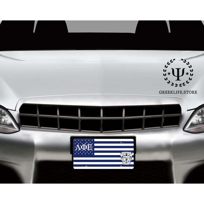 Lambda Phi Epsilon Decorative License Plate - greeklife.store