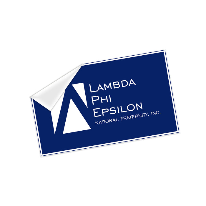 Lambda Phi Epsilon Decal Sticker