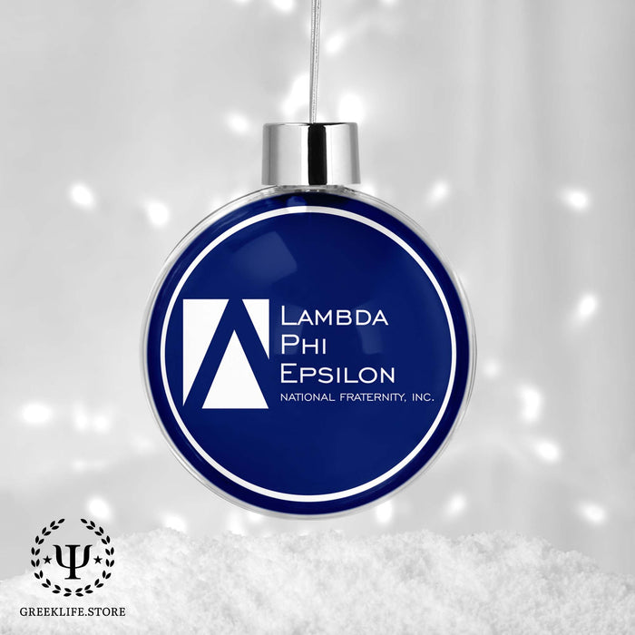 Lambda Phi Epsilon Christmas Ornament - Ball