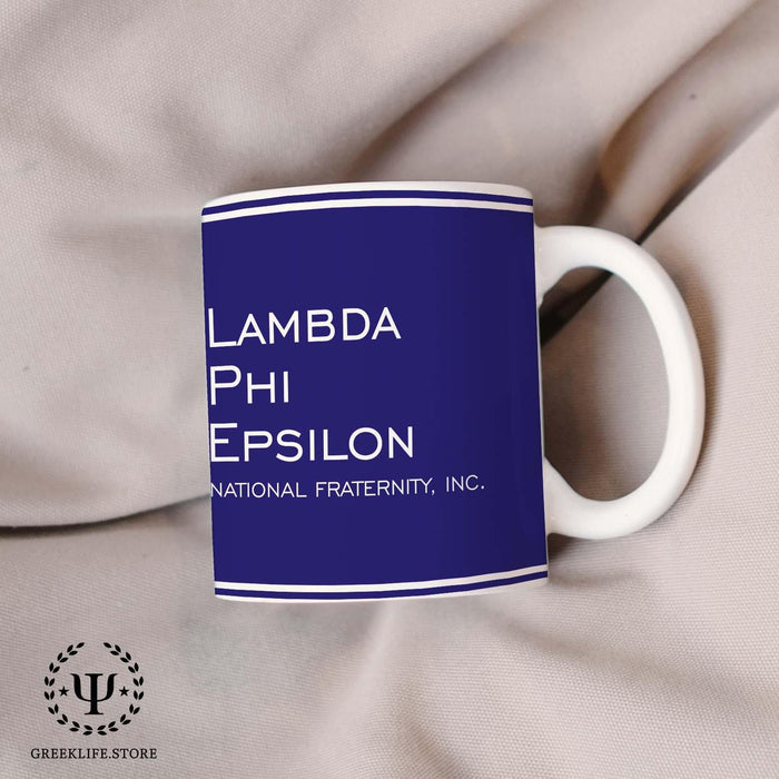 Lambda Phi Epsilon Coffee Mug 11 OZ - greeklife.store