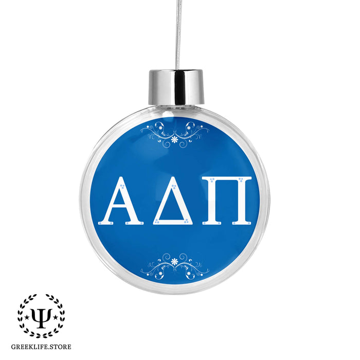 Alpha Delta Pi Christmas Ornament - Ball