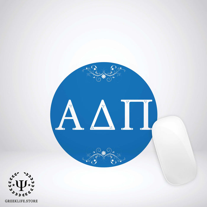 Alpha Delta Pi Mouse Pad Round - greeklife.store