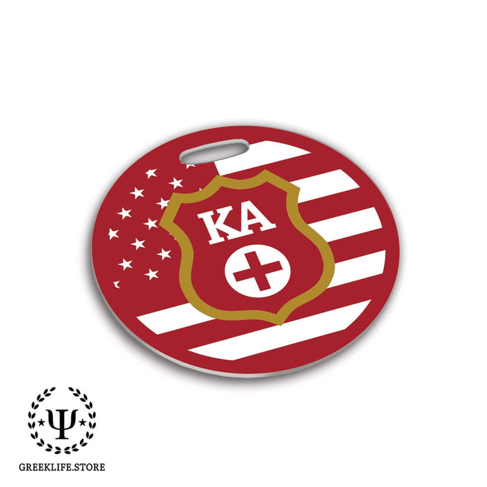Kappa Alpha Order Luggage Bag Tag (round) - greeklife.store