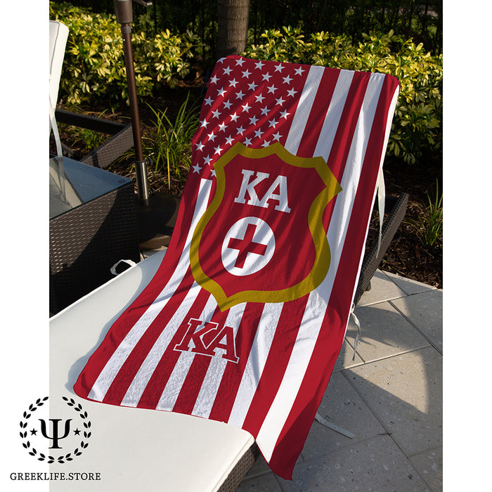 Kappa Alpha Order Beach & Bath Towel Rectangle 30″ × 60″