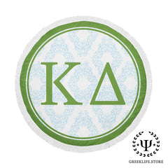 Kappa Delta Absorbent Ceramic Coasters with Holder (Set of 8)
