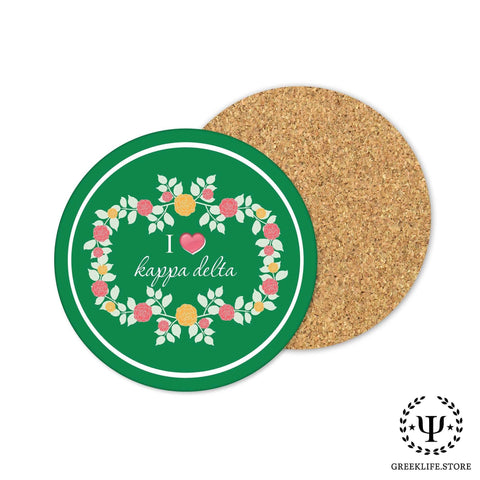 Kappa Delta Beverage Coasters Round (Set of 4)