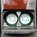 Kappa Delta Car Cup Holder Coaster (Set of 2) - greeklife.store