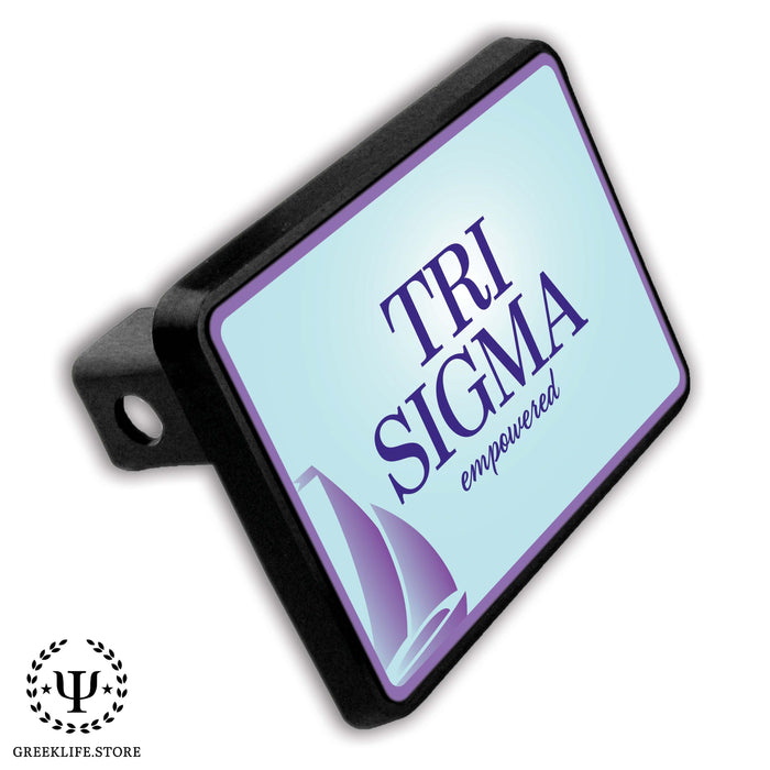 Sigma Sigma Sigma Trailer Hitch Cover - greeklife.store