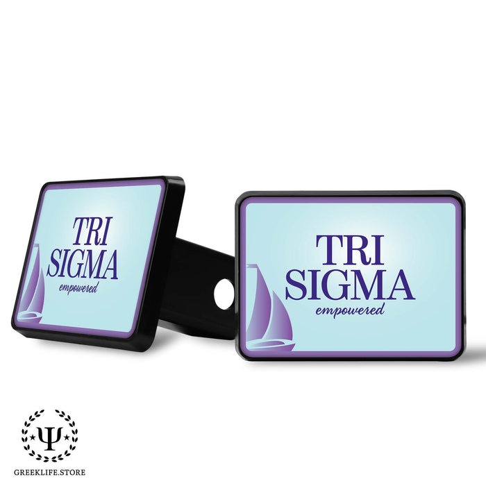 Sigma Sigma Sigma Trailer Hitch Cover - greeklife.store