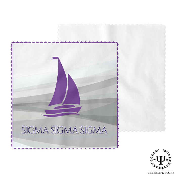 Sigma Sigma Sigma Eyeglass Cleaner & Microfiber Cleaning Cloth - greeklife.store