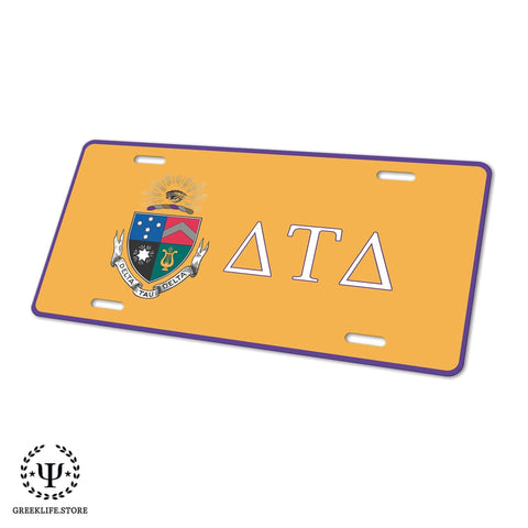 Delta Tau Delta Decorative License Plate