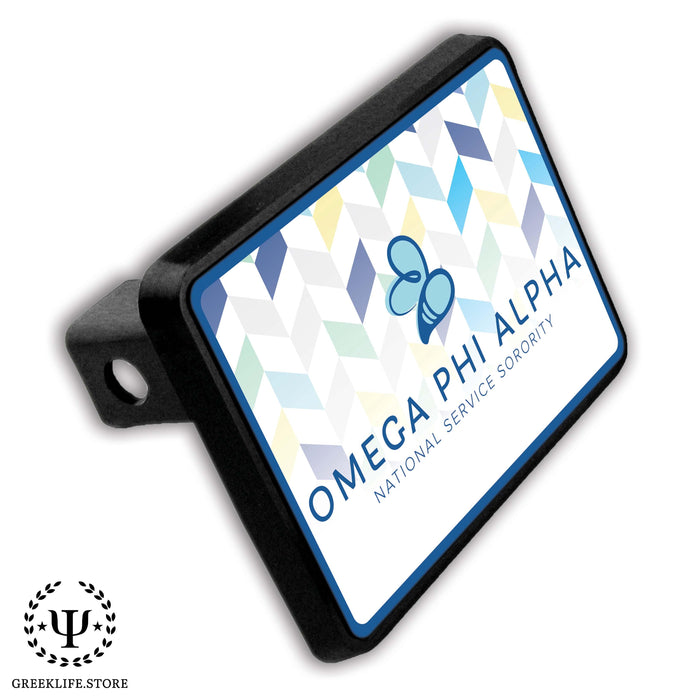 Omega Phi Alpha Trailer Hitch Cover - greeklife.store