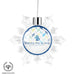 Omega Phi Alpha Christmas Ornament - Snowflake - greeklife.store