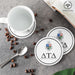 Delta Tau Delta Beverage coaster round (Set of 4) - greeklife.store