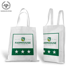FarmHouse Luggage Bag Tag (round)