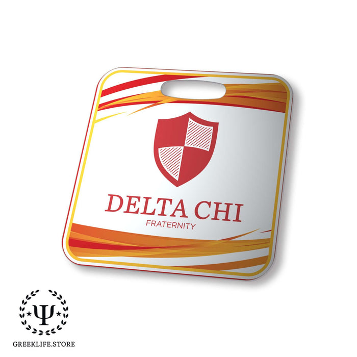 Delta Chi Luggage Bag Tag (square) - greeklife.store