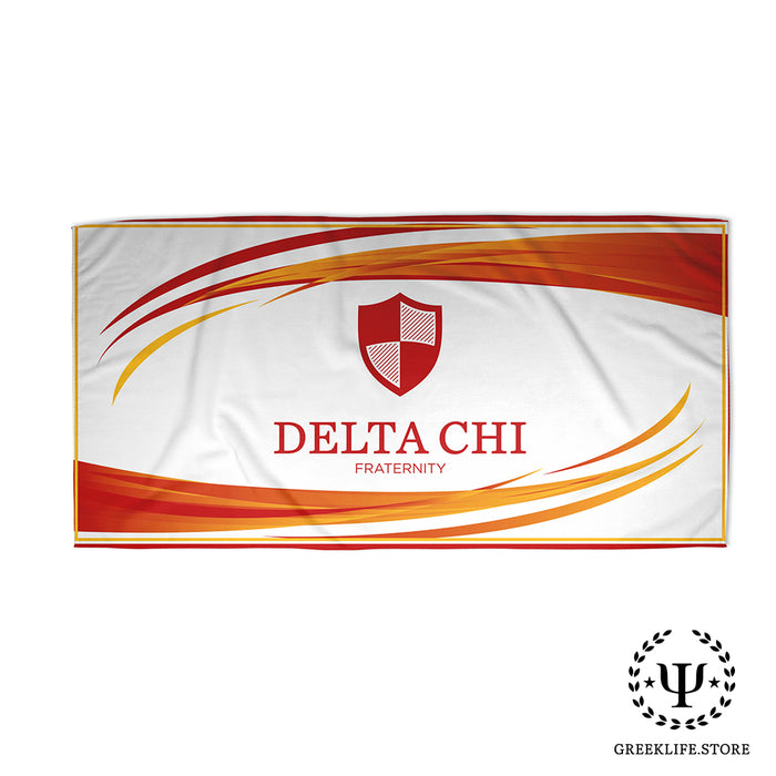 Delta Chi Beach & Bath Towel Rectangle 30″ × 60″
