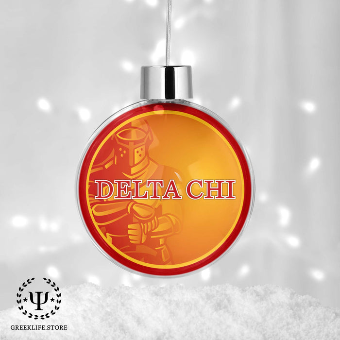 Delta Chi Christmas Ornament - Ball