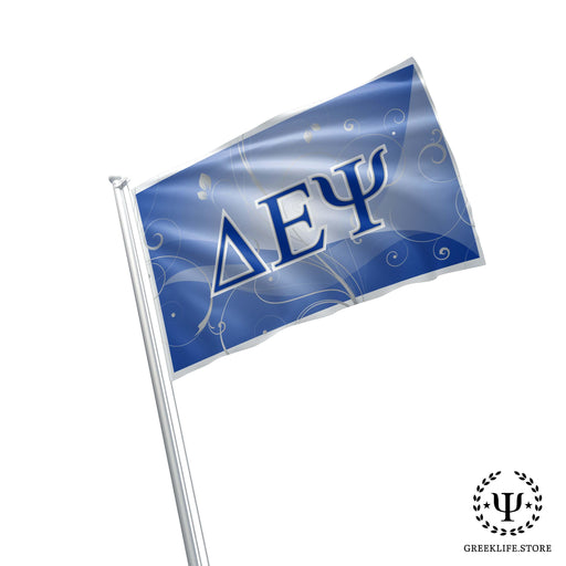 Delta Epsilon Flags and Banners - greeklife.store