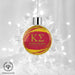 Kappa Sigma Christmas Ornament - Snowflake - greeklife.store