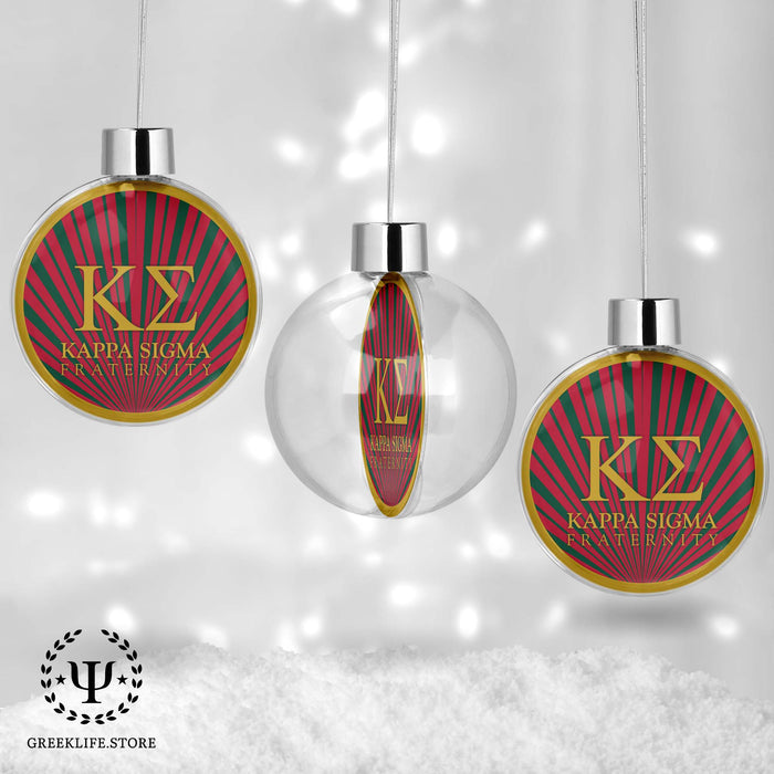 Kappa Sigma Christmas Ornament - Ball