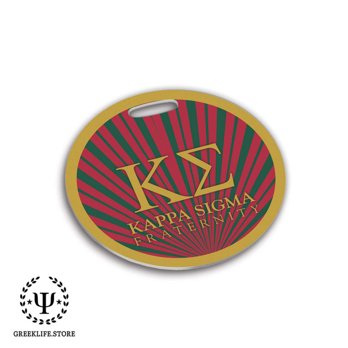 Kappa Sigma Luggage Bag Tag (round) - greeklife.store