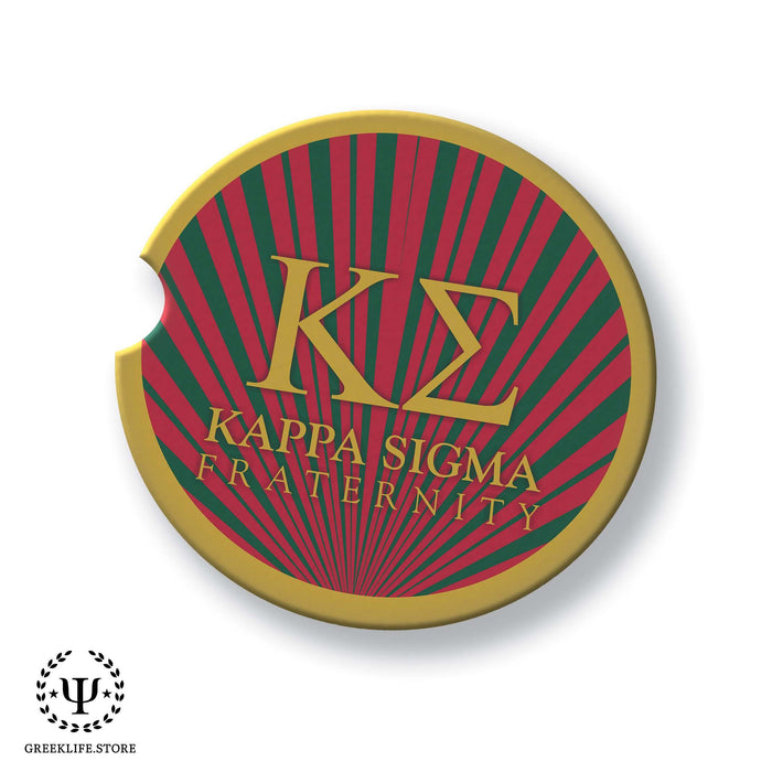 Kappa Sigma Car Cup Holder Coaster (Set of 2) - greeklife.store