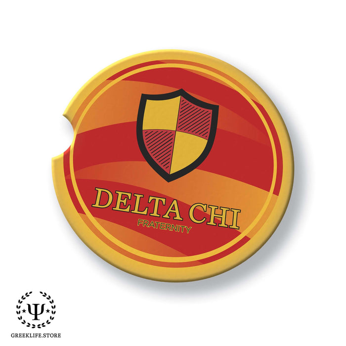 Delta Chi Car Cup Holder Coaster (Set of 2) - greeklife.store