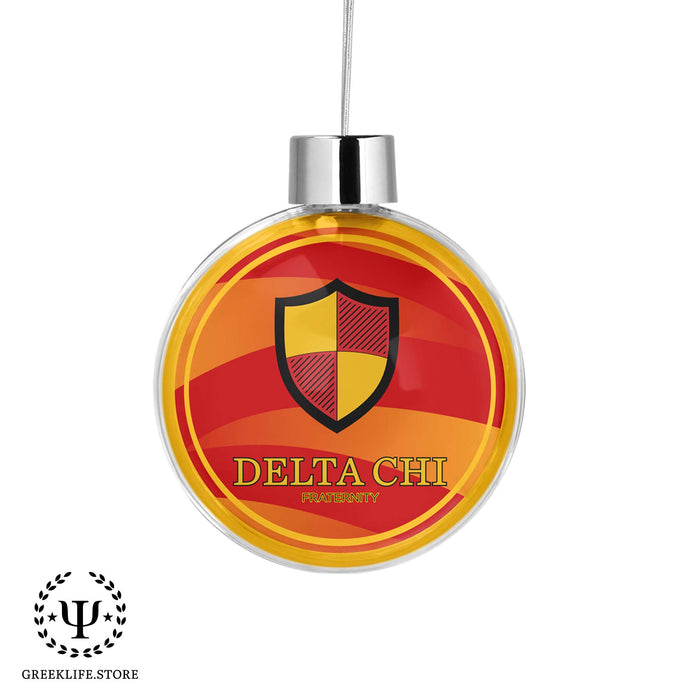 Delta Chi Christmas Ornament - Ball