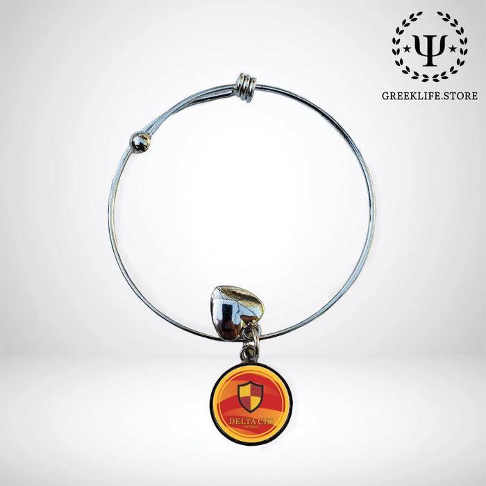 Delta Chi Round Adjustable Bracelet - greeklife.store